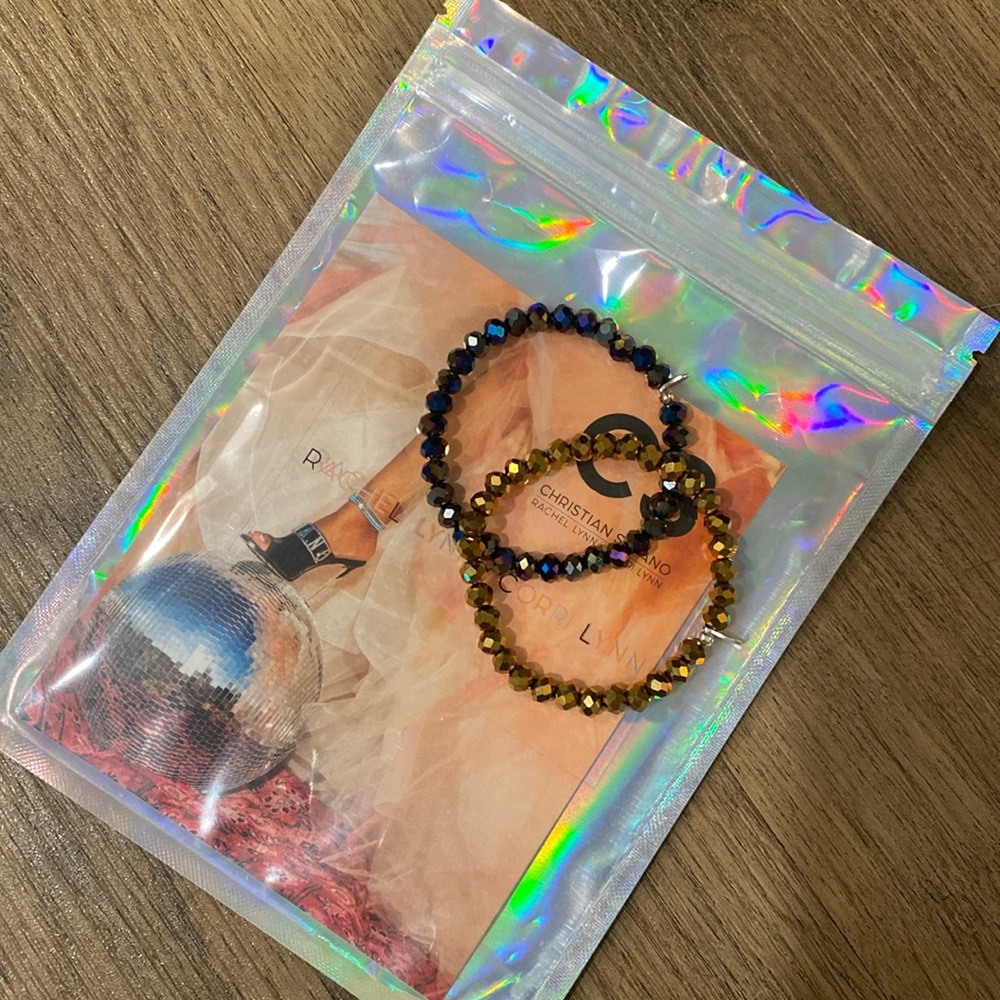 RLBYCL Jumbo Crystal Bracelet Set
